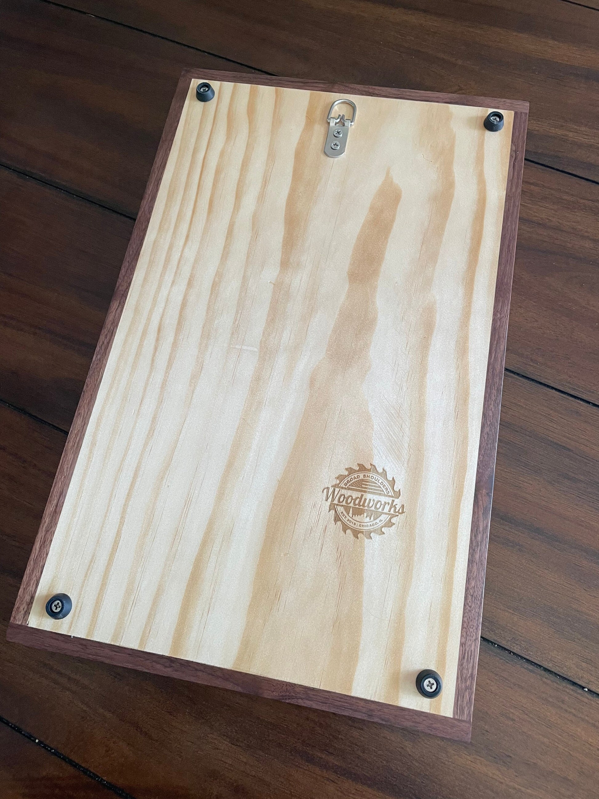 Walnut Framed Drinkopoly Dice Game