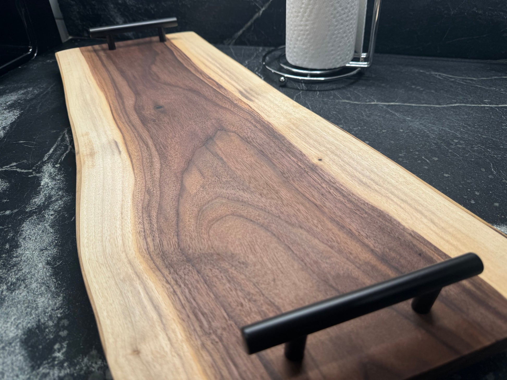 Live Edge Walnut Serving Tray