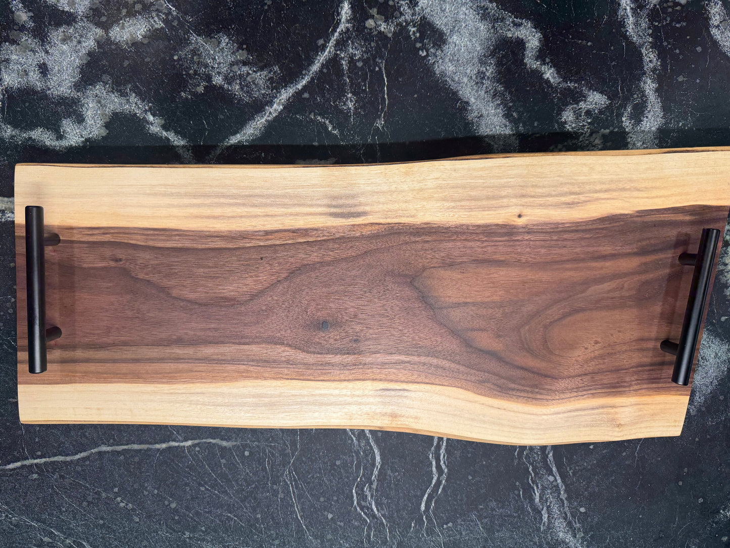 Live Edge Walnut Serving Tray