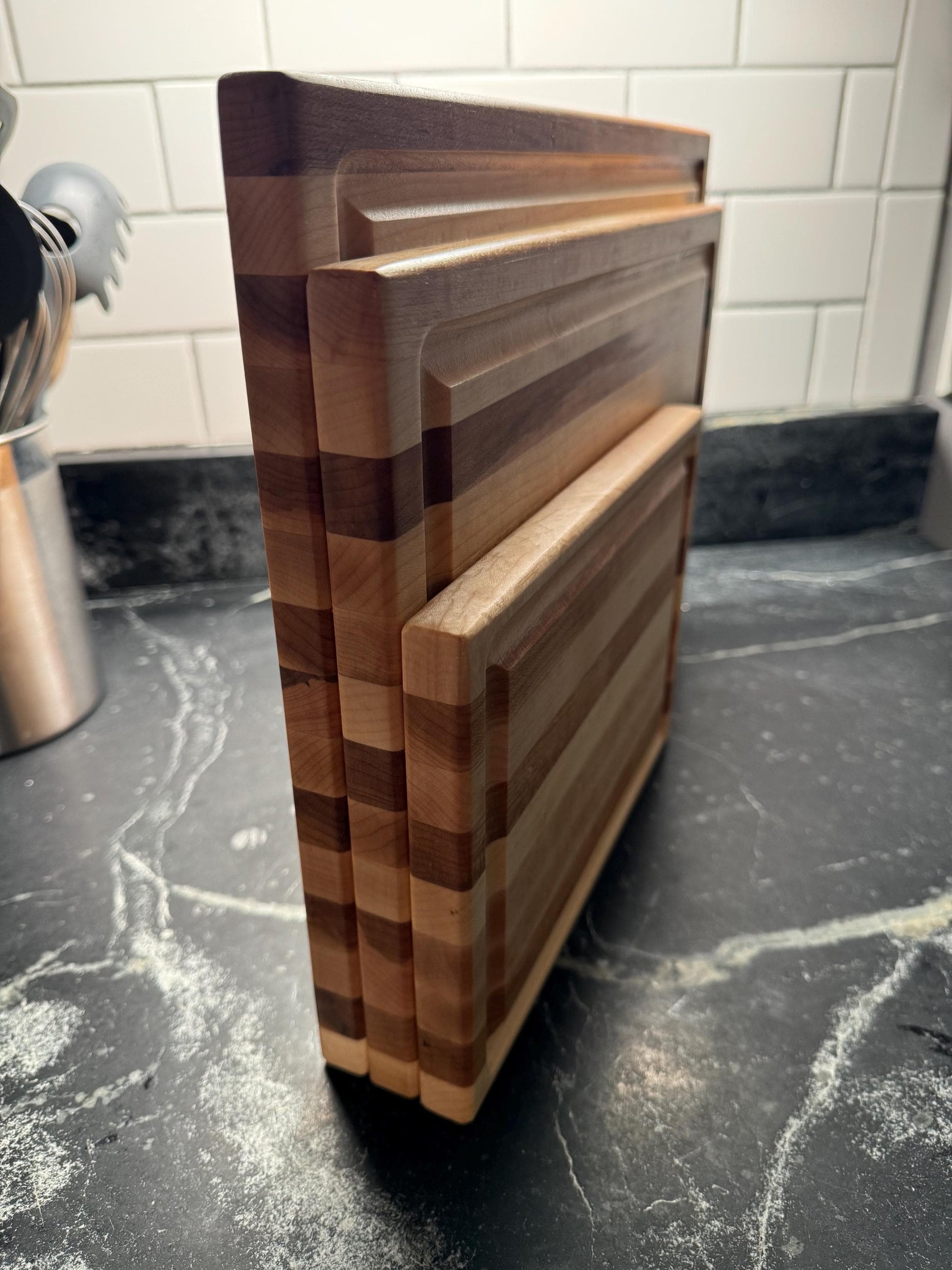 Maple Heirloom Board - Set of 3 Premium Maple Cutting Boards
