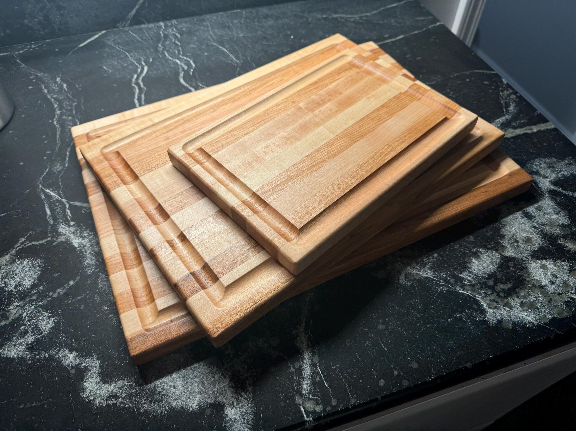 Maple Heirloom Board - Set of 3 Premium Maple Cutting Boards