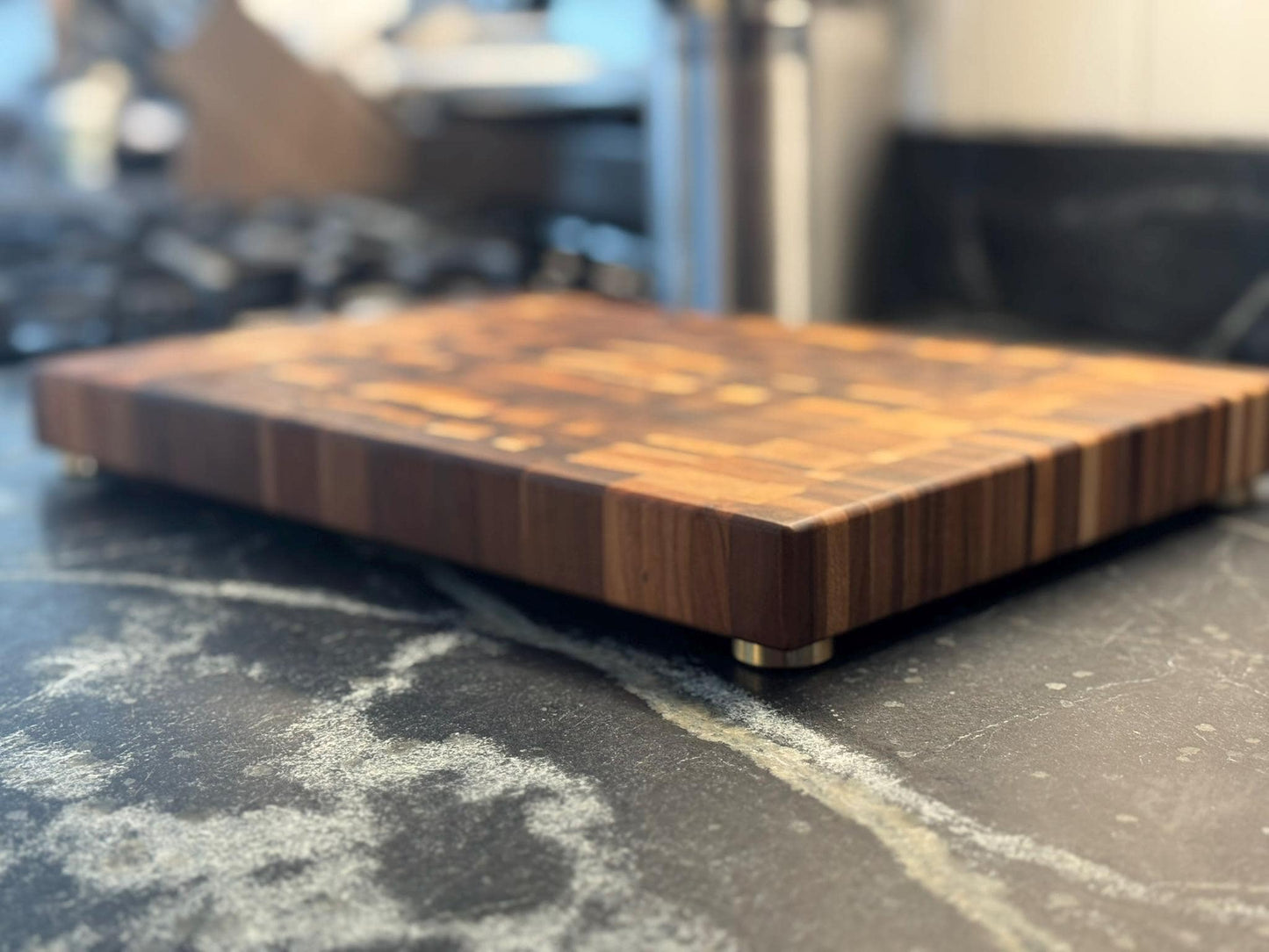 Chaos End Grain Cutting Board (Slim Large)