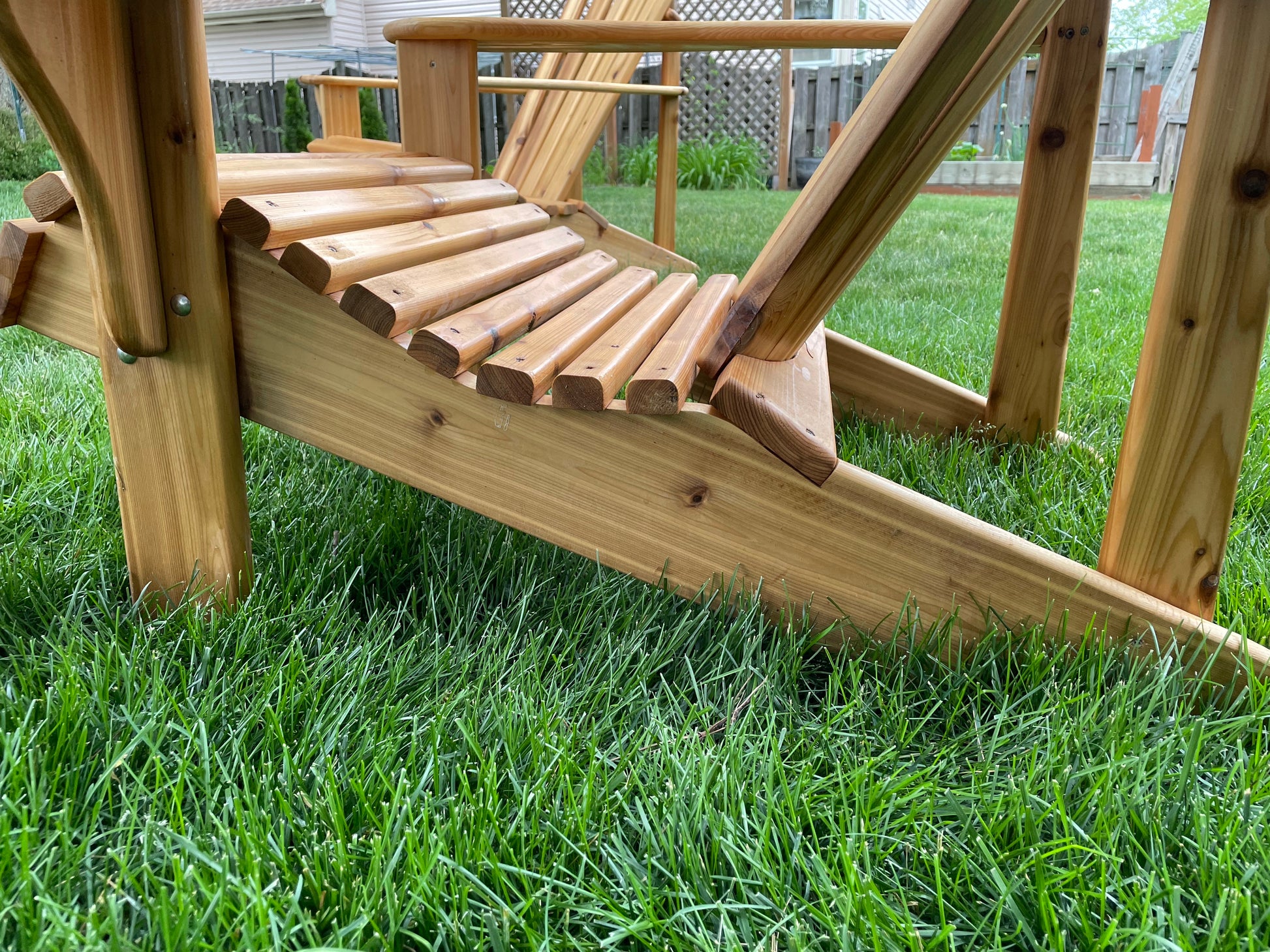 Cedar Adirondack Chair - Broad Shoulders Woodworks