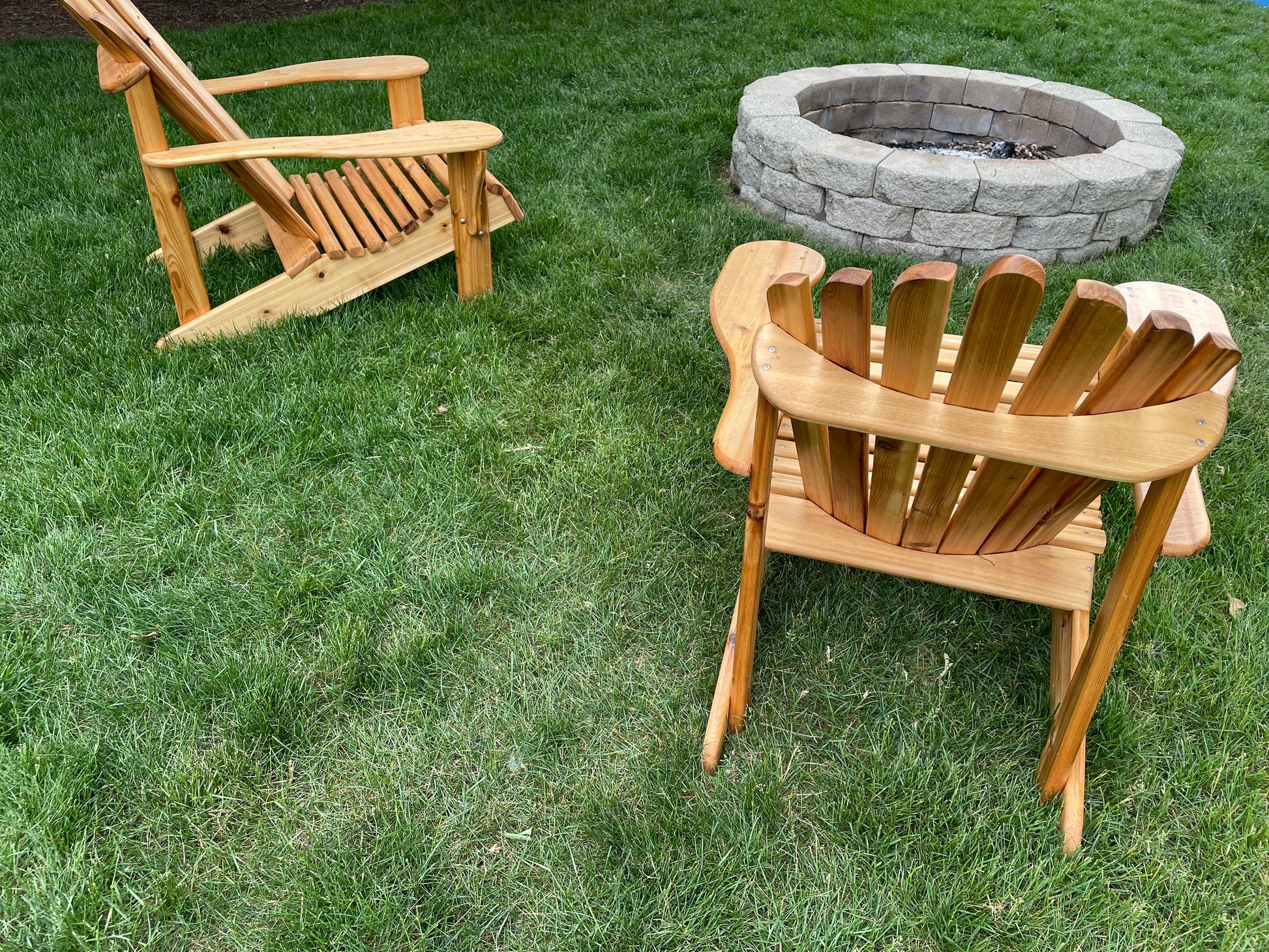 Cedar Adirondack Chair - Broad Shoulders Woodworks