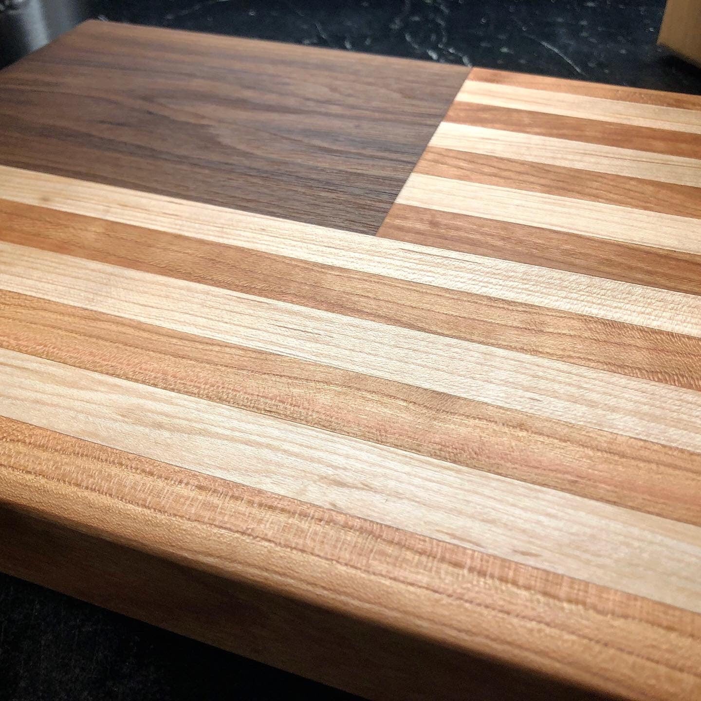 Solid Hardwood USA Cutting Board