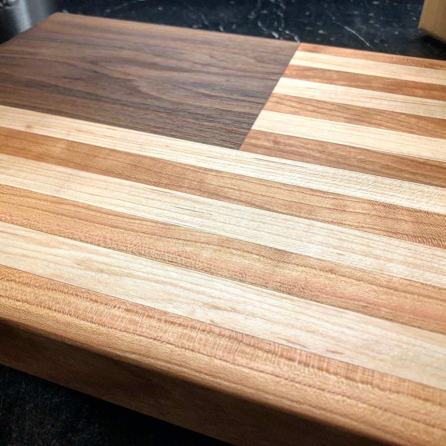 Solid Hardwood USA Cutting Board