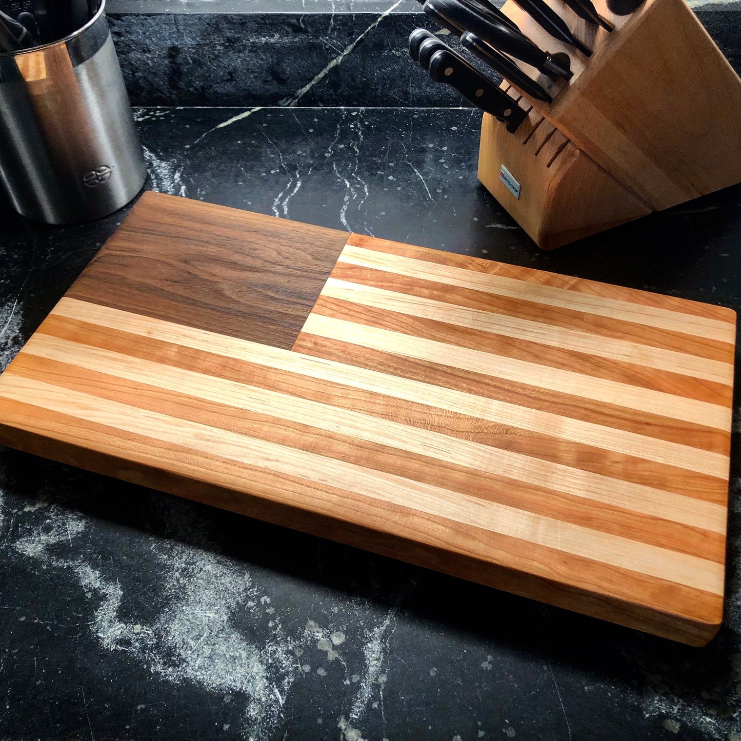 Solid Hardwood USA Cutting Board