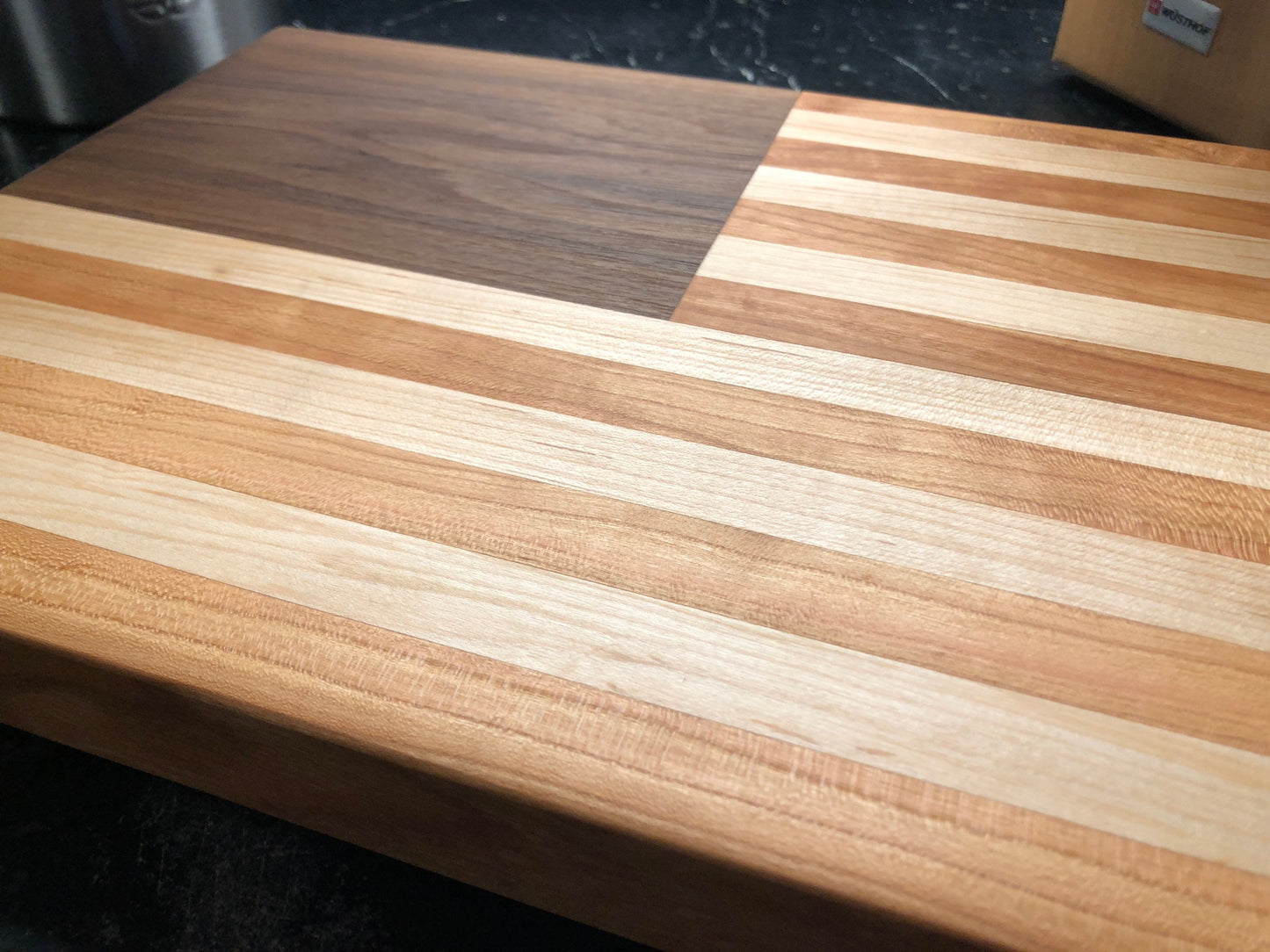 Solid Hardwood USA Cutting Board