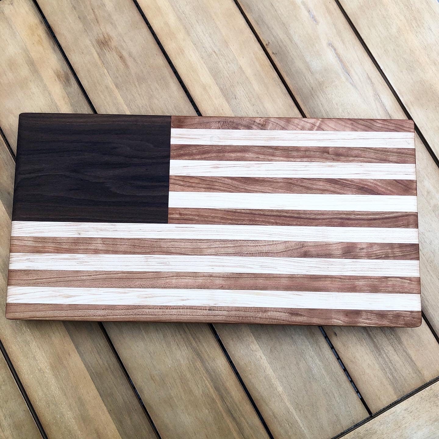 Solid Hardwood USA Cutting Board