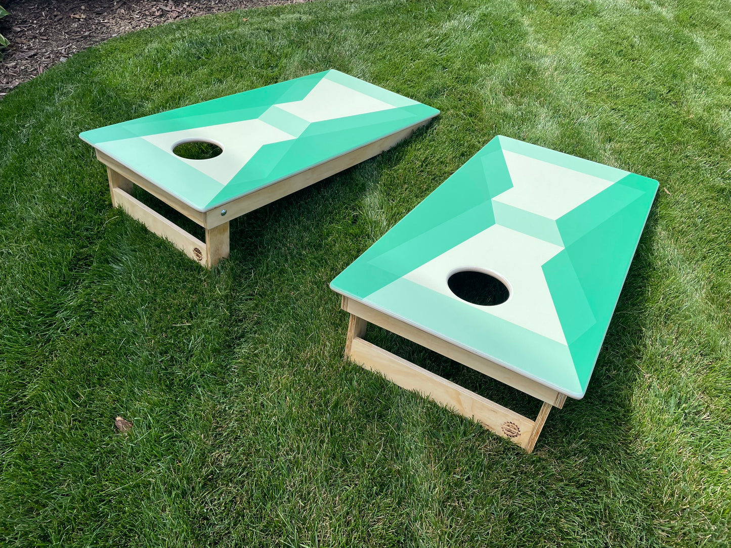 Custom Cornhole Set - Broad Shoulders Woodworks