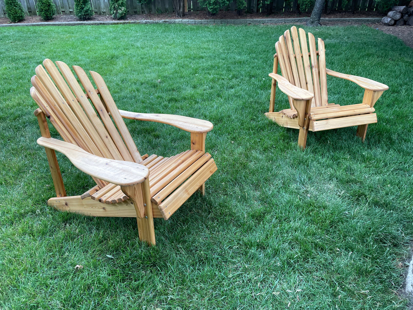 Cedar Adirondack Chair - Broad Shoulders Woodworks