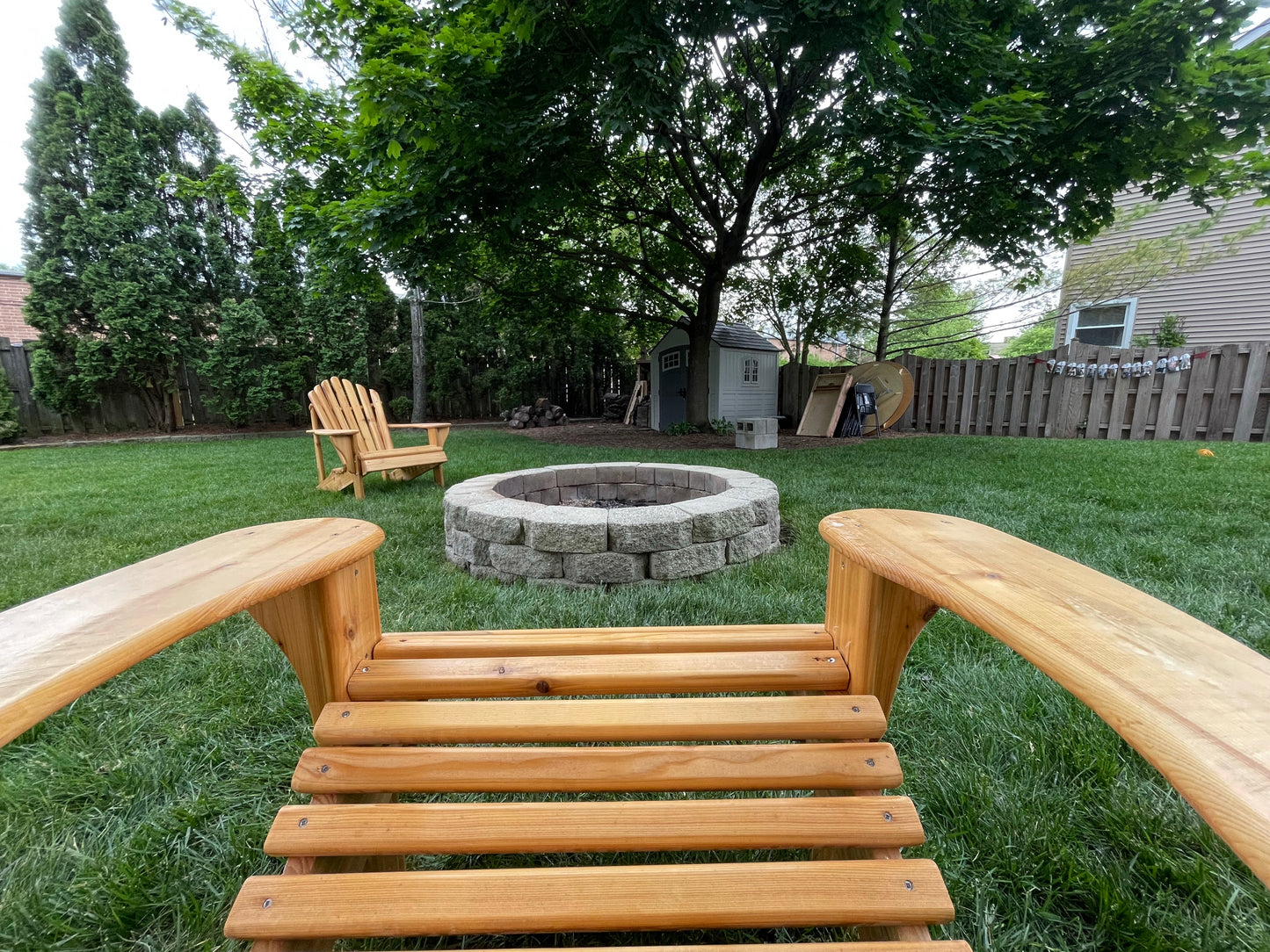 Cedar Adirondack Chair - Broad Shoulders Woodworks