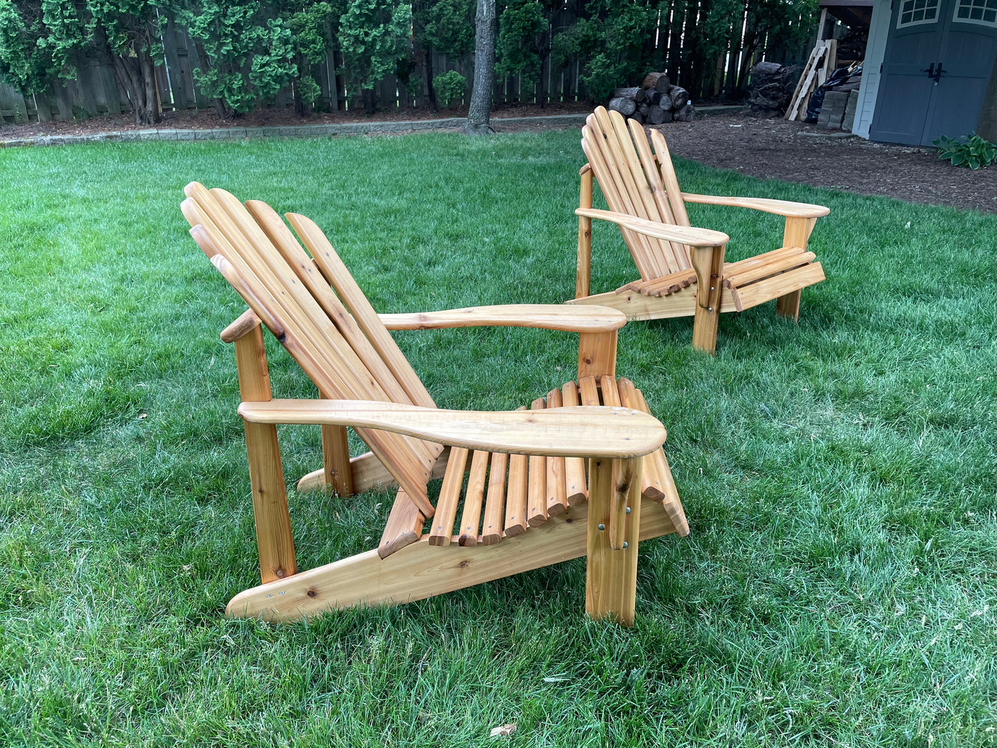 Cedar Adirondack Chair - Broad Shoulders Woodworks