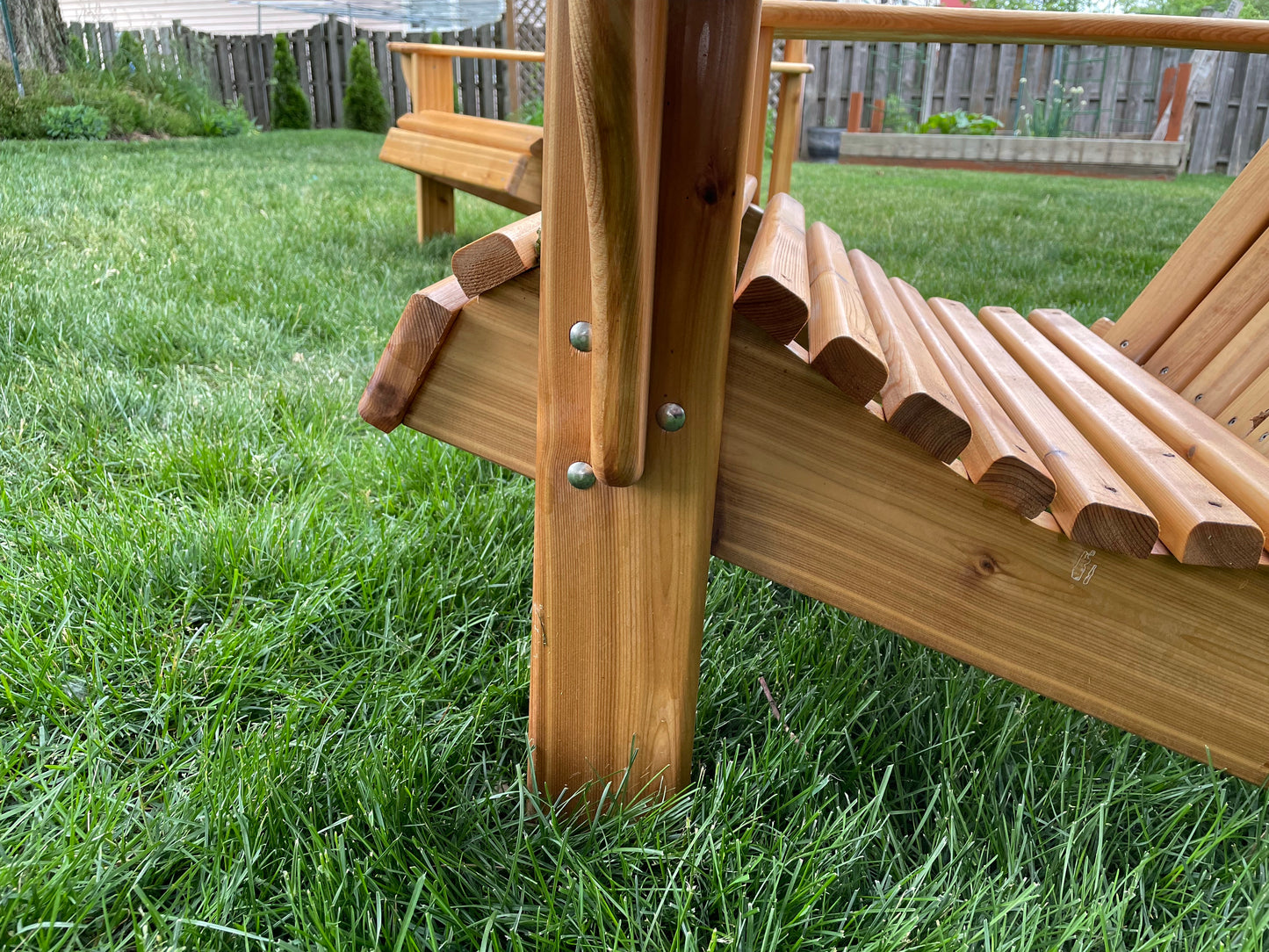 Cedar Adirondack Chair - Broad Shoulders Woodworks