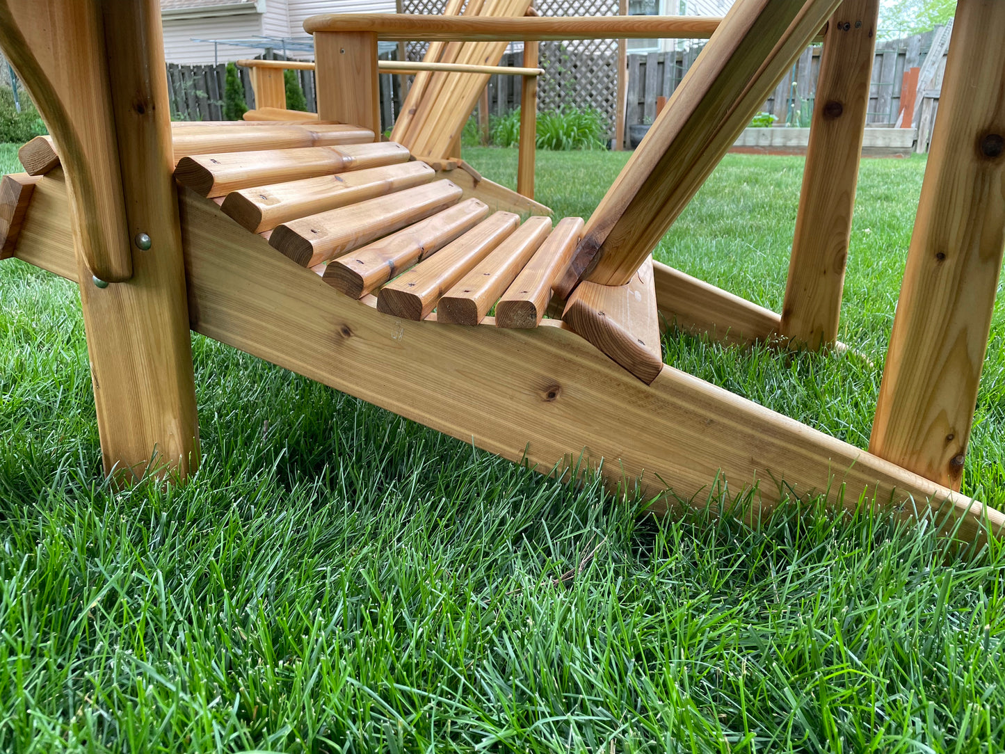 Cedar Adirondack Chair - Broad Shoulders Woodworks