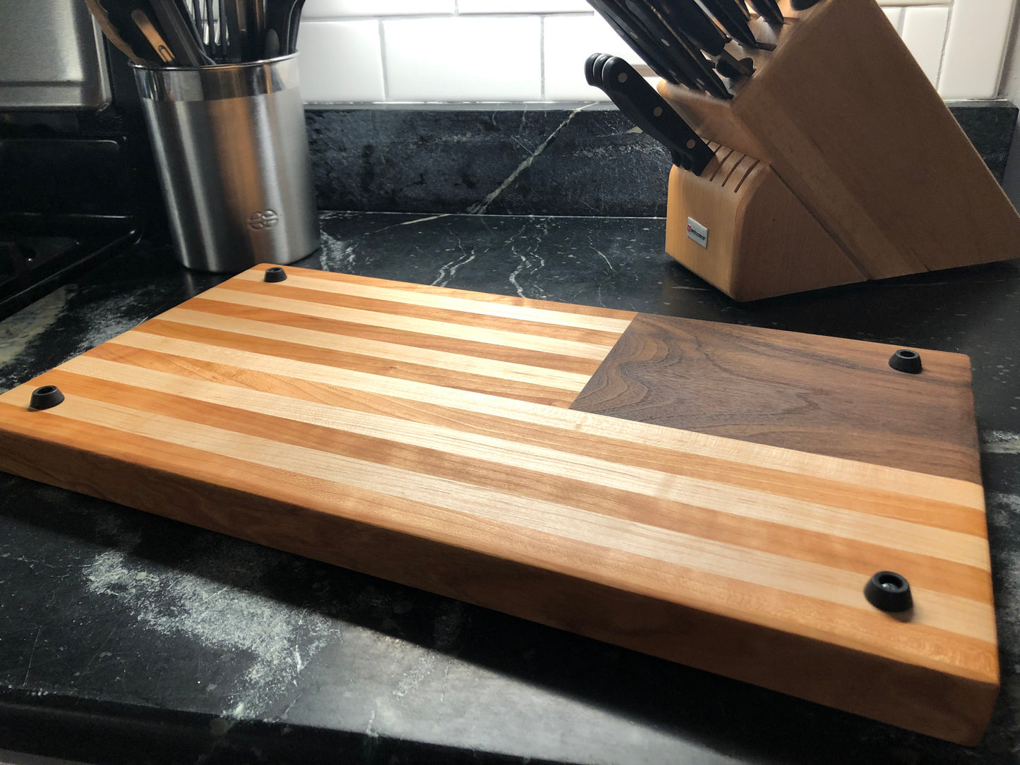 American Flag Cutting Board - Broad Shoulders Woodworks