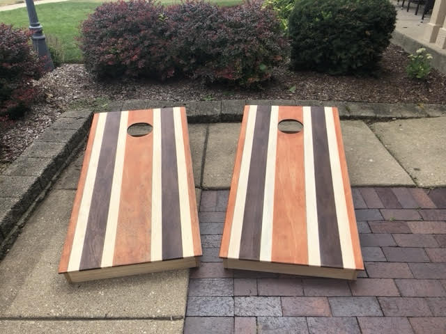 Custom Cornhole Set - Broad Shoulders Woodworks